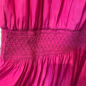 Ramy Brook fuchsia silk dress beautiful condition! Size m